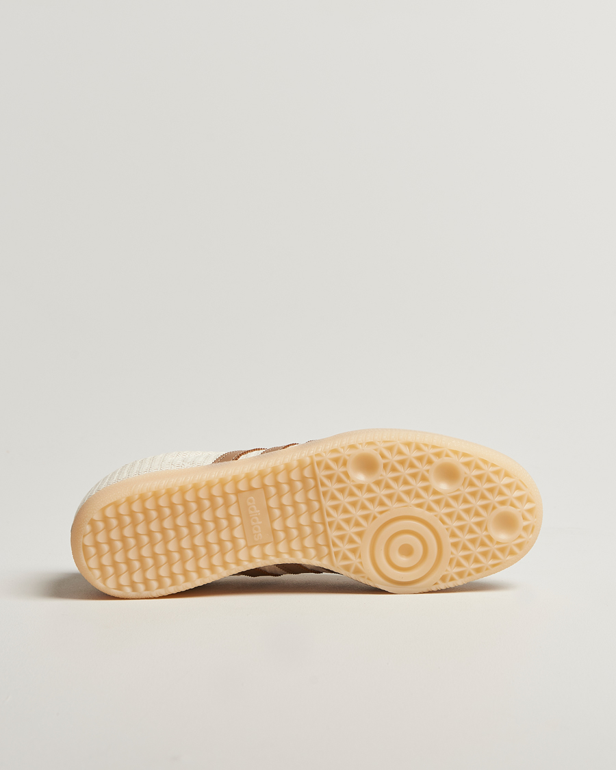 Herren | adidas Originals Samba Original Sneaker White/Brown | adidas Originals | Samba Original Sneaker White/Brown