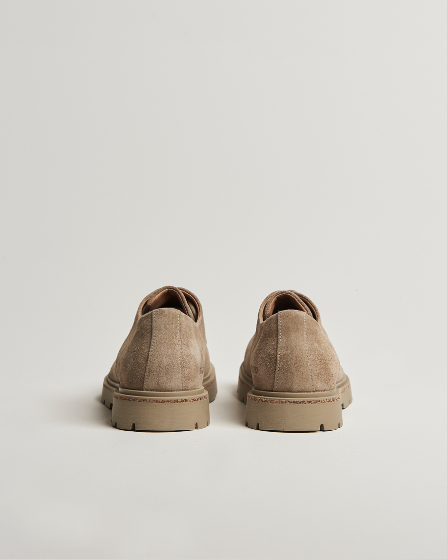 Herren | BIRKENSTOCK Highwood Suede Derby Taupe | BIRKENSTOCK | Highwood Suede Derby Taupe