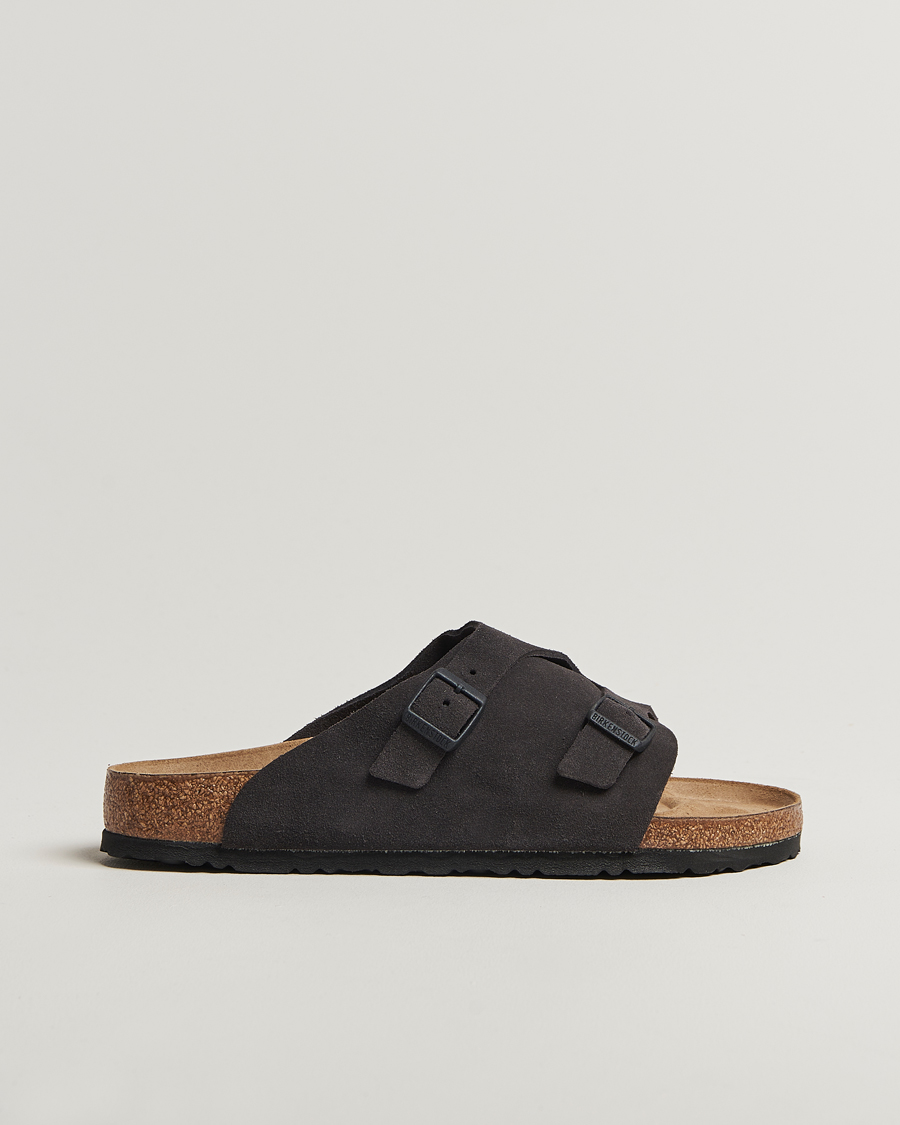 Herren | BIRKENSTOCK Zürich Velvet Grey Suede | BIRKENSTOCK | Zürich Velvet Grey Suede