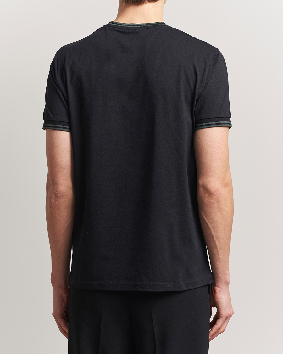 Herren | T-Shirts | Fred Perry | Twin Tipped T-Shirt Black