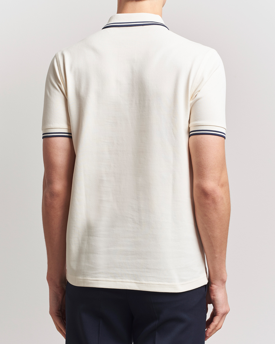Herren | Poloshirts | Fred Perry | Twin Tipped Polo Shirt Ecru
