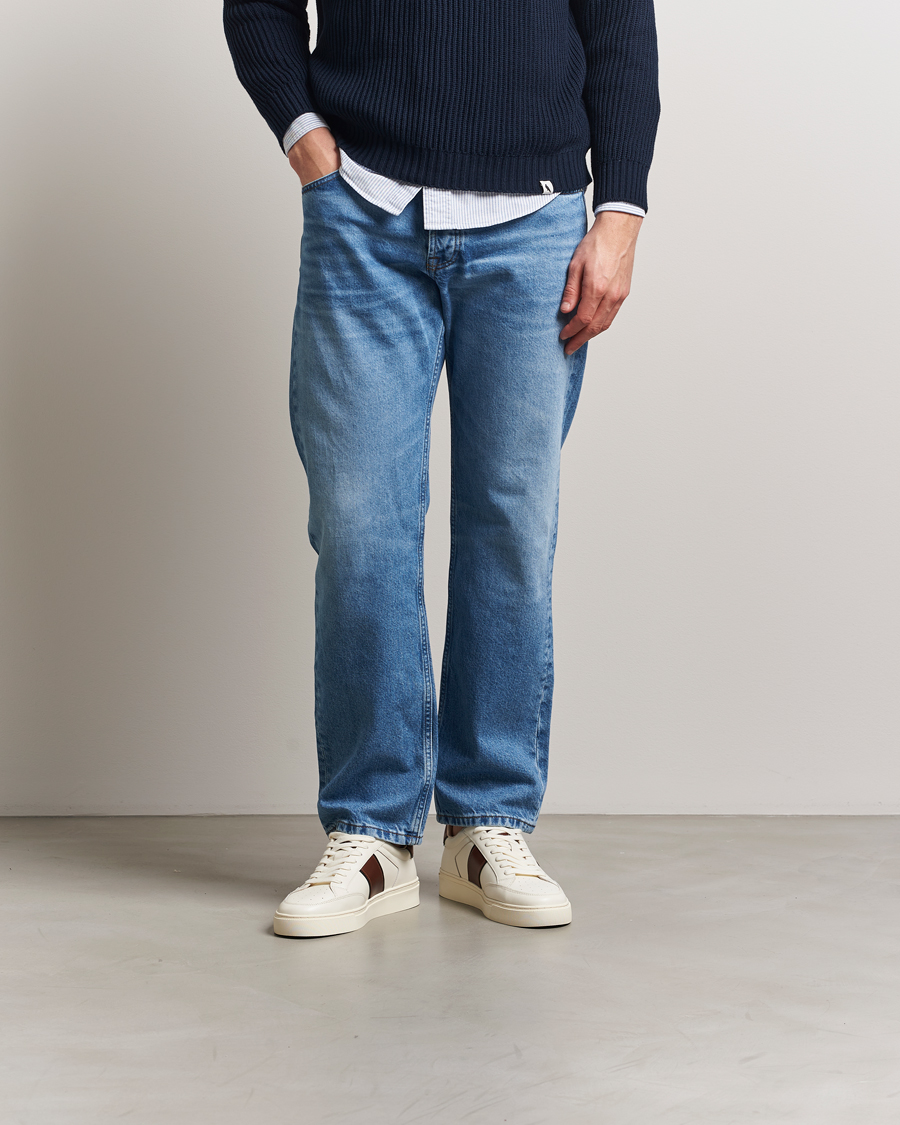Herren | GANT Mc Julien Taped Sneaker Off White/Cognac | GANT | Mc Julien Taped Sneaker Off White/Cognac