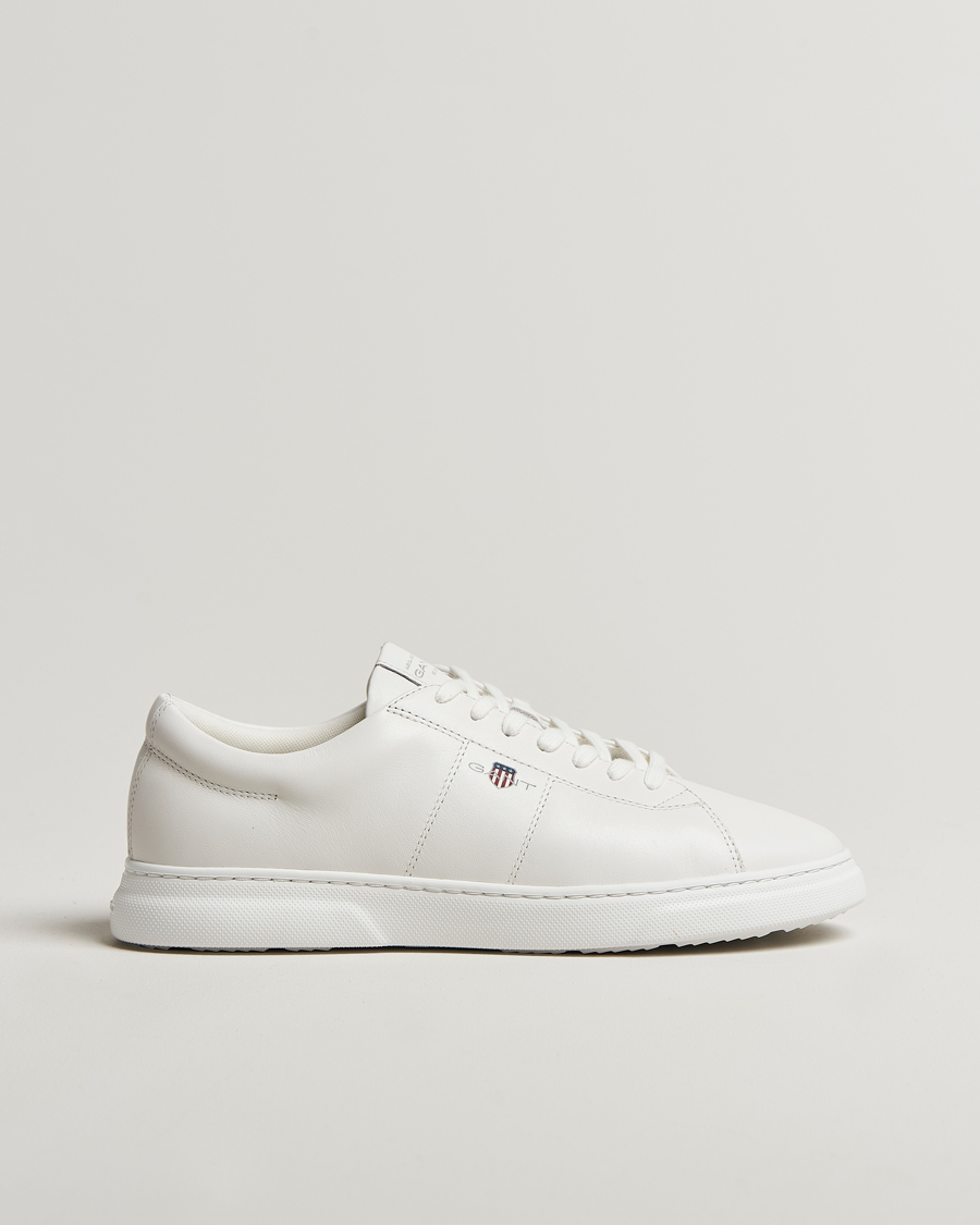 Herren | GANT Joree Lightweight Leather Sneaker White | GANT | Joree Lightweight Leather Sneaker White