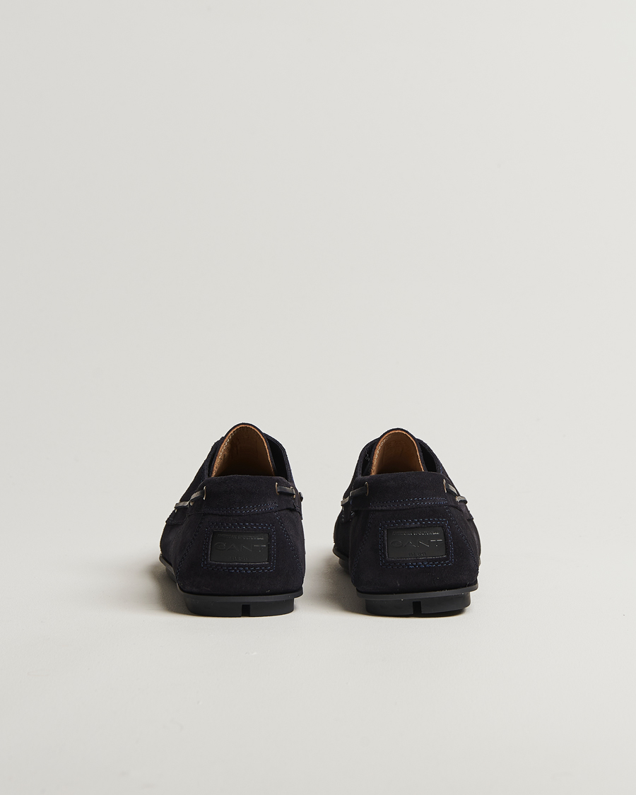 Herren | GANT Wilmon Suede Moccasin Marine | GANT | Wilmon Suede Moccasin Marine