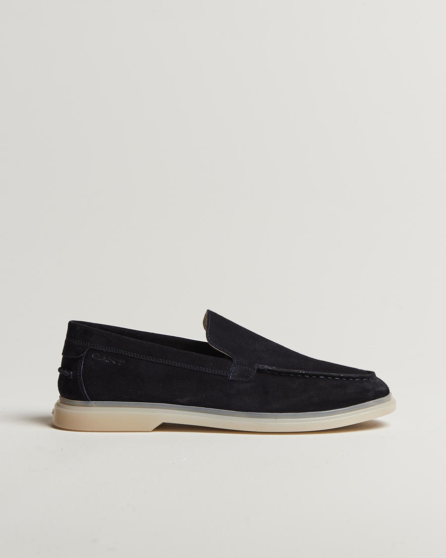 Herren | GANT Boery Suede Loafer Marine | GANT | Boery Suede Loafer Marine