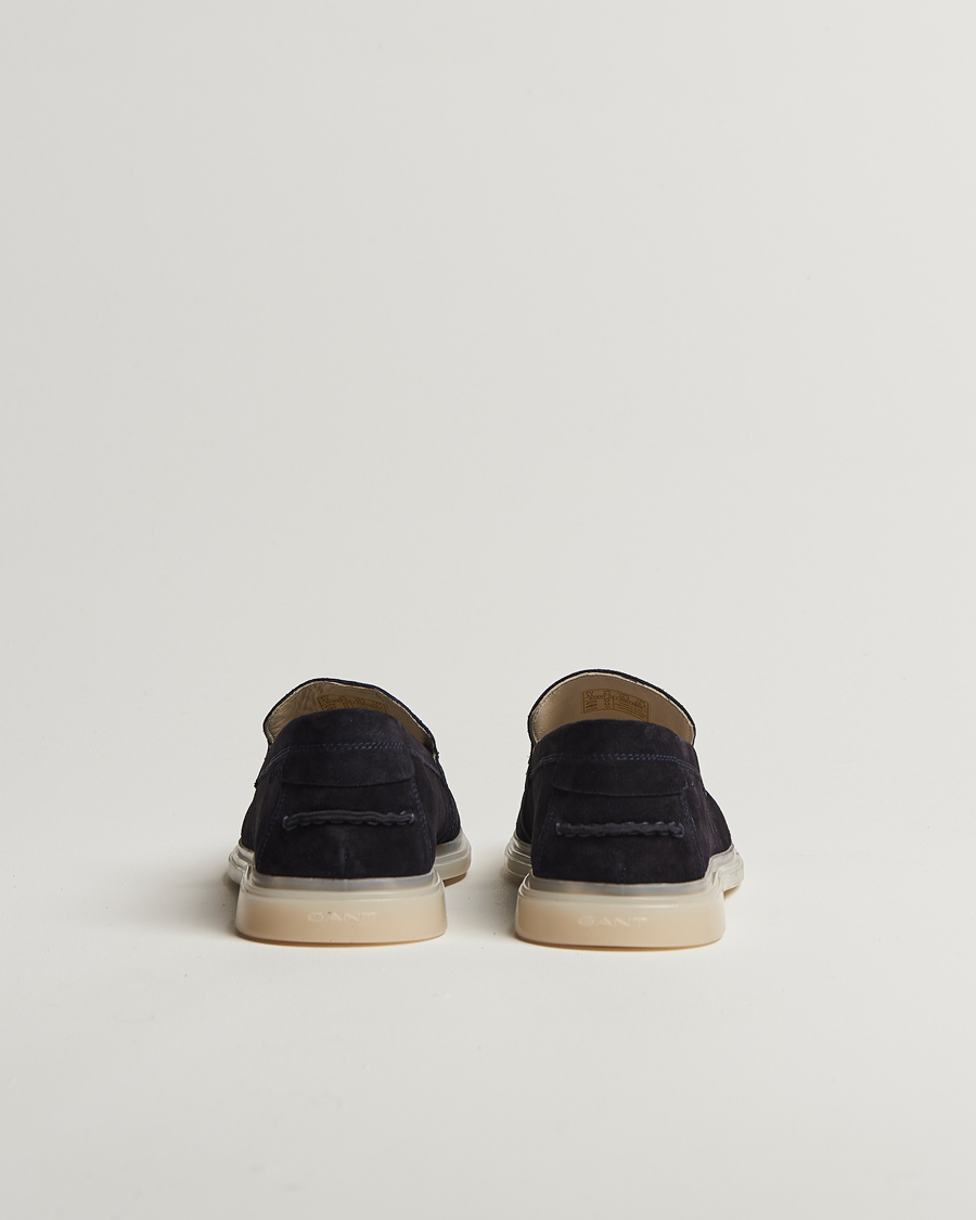Herren | GANT Boery Suede Loafer Marine | GANT | Boery Suede Loafer Marine