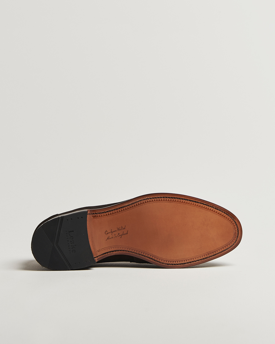 Herren | Loafer | Loake Shoemakers | Loake 1880 Imperial Suede Loafers Dark Brown