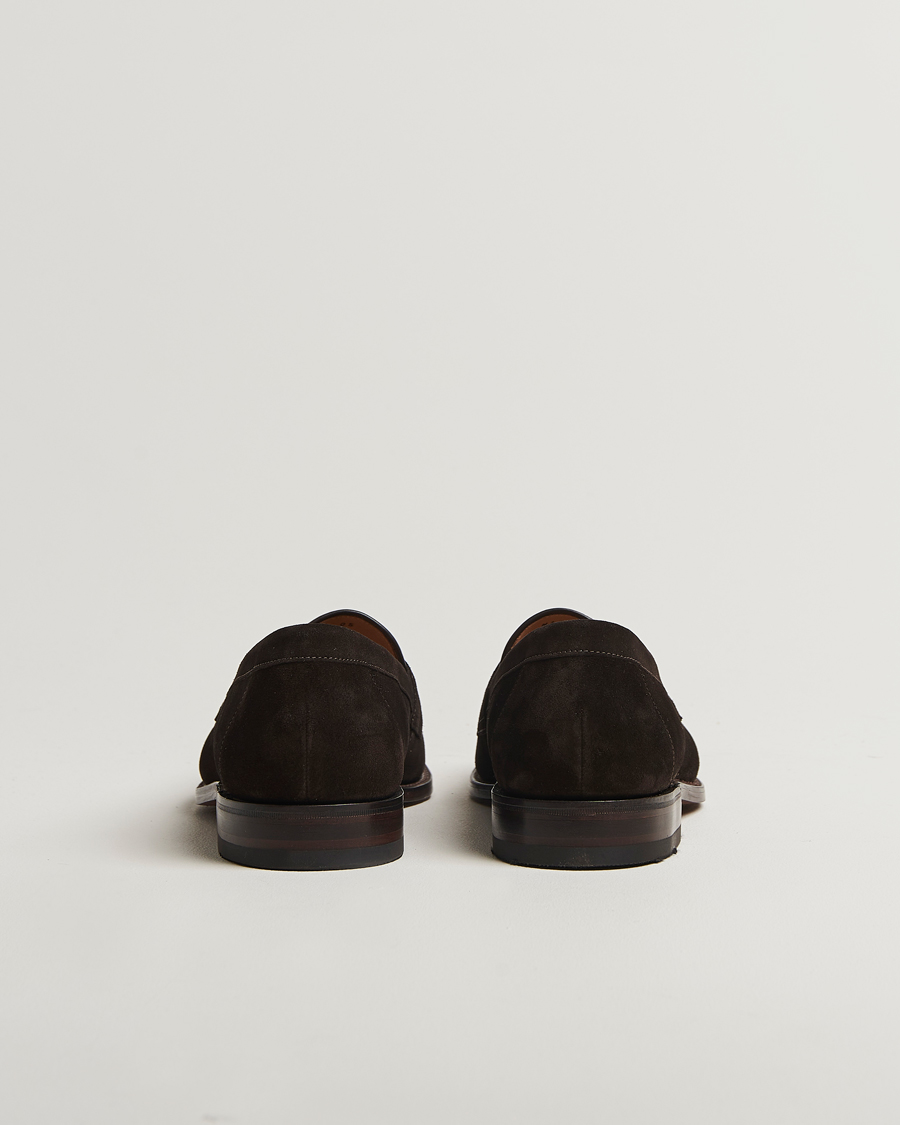 Herren | Loafer | Loake Shoemakers | Loake 1880 Imperial Suede Loafers Dark Brown