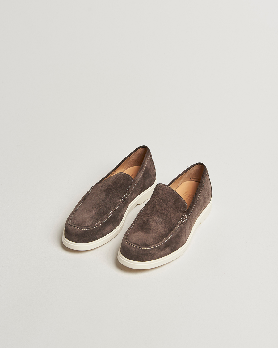 Herren | Loafer | Loake Shoemakers | Tuscany Suede Loafer Anthracite