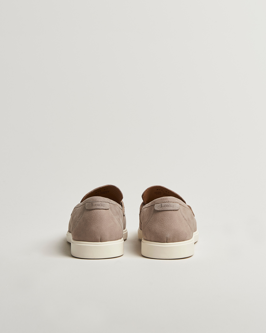 Herren | Loafer | Loake 1880 | Como Nubuck Loafers Grey