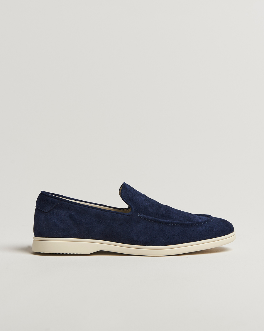 Herren | CQP Debonair Suede Loafers Navy | CQP | Debonair Suede Loafers Navy