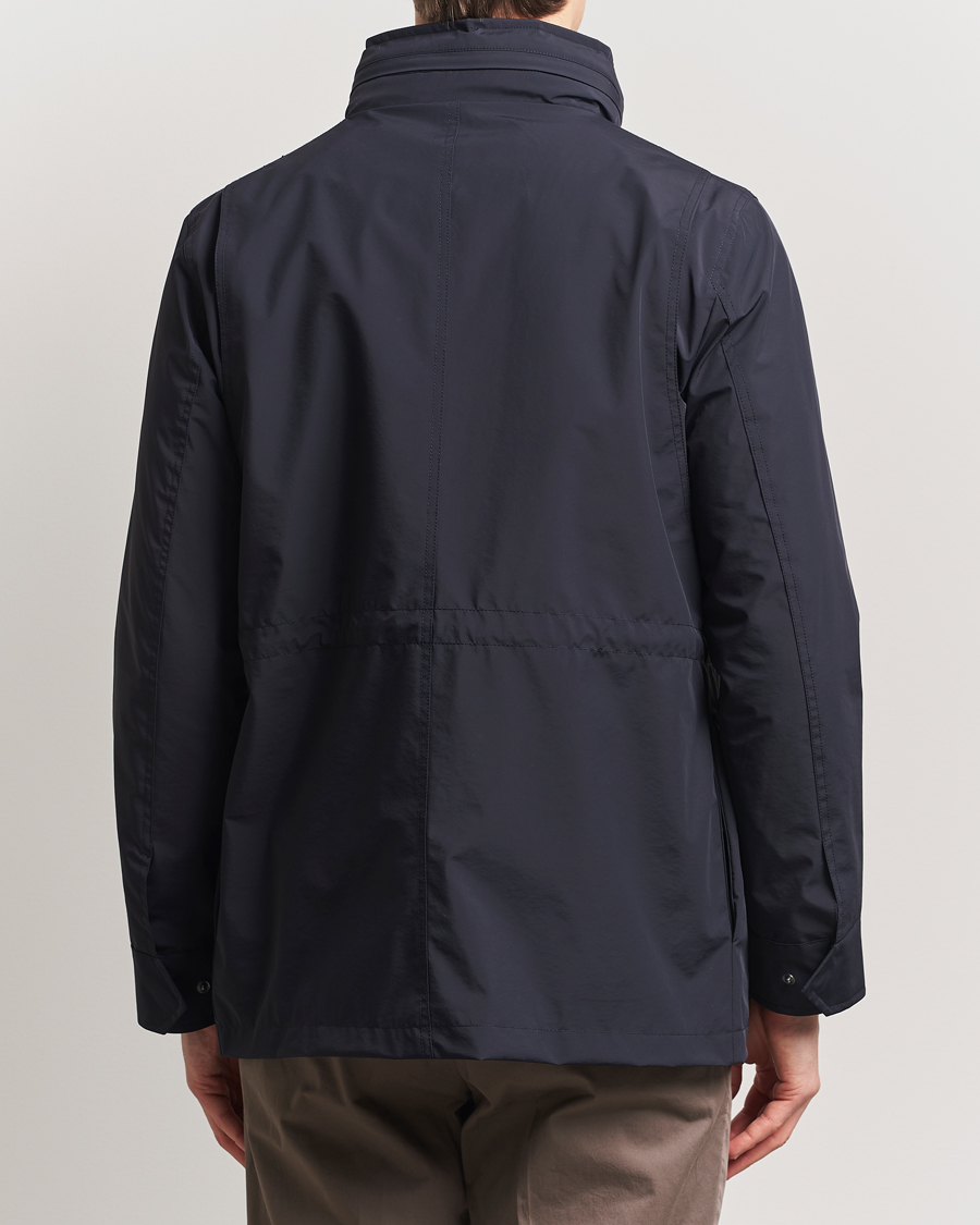 Herren | Jacken | Oscar Jacobson | M65 Nylon Field Jacket Navy