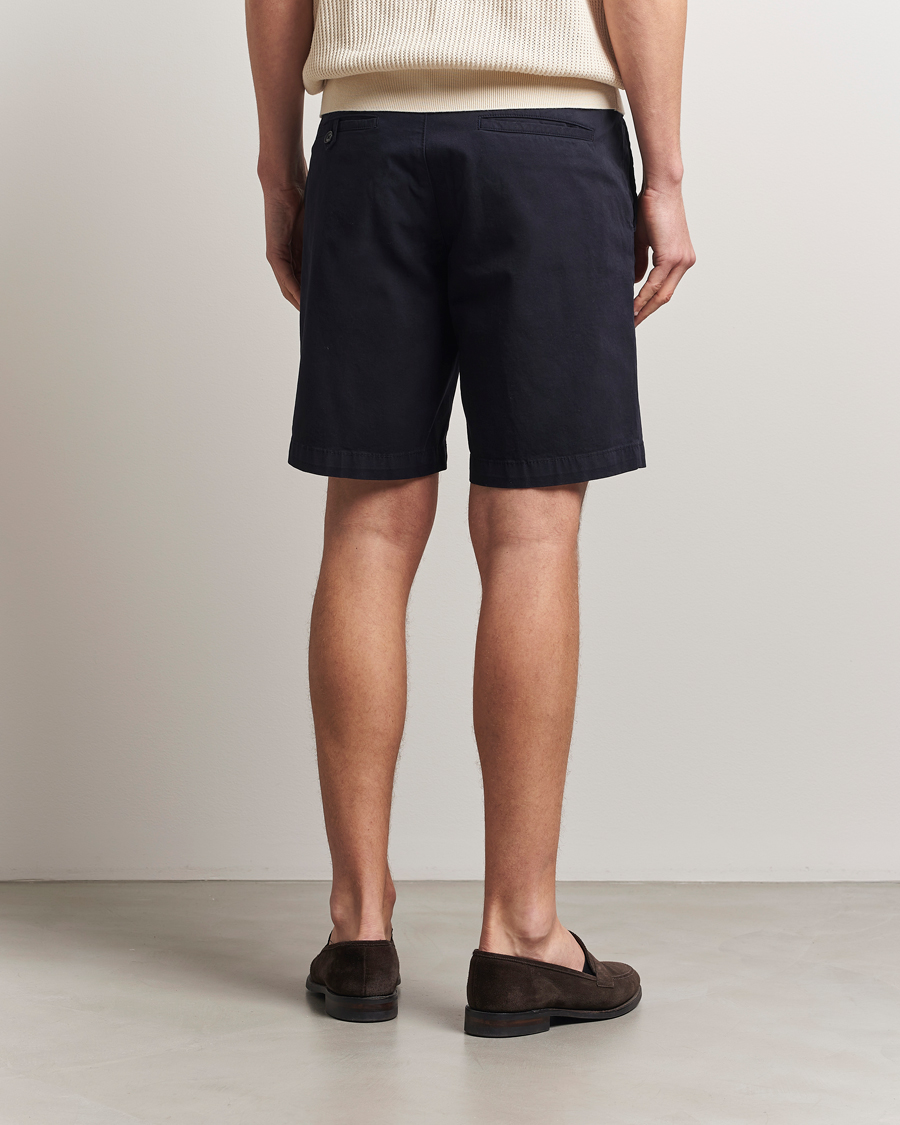 Herren | Shorts | Oscar Jacobson | Poggio Cotton Shorts Navy
