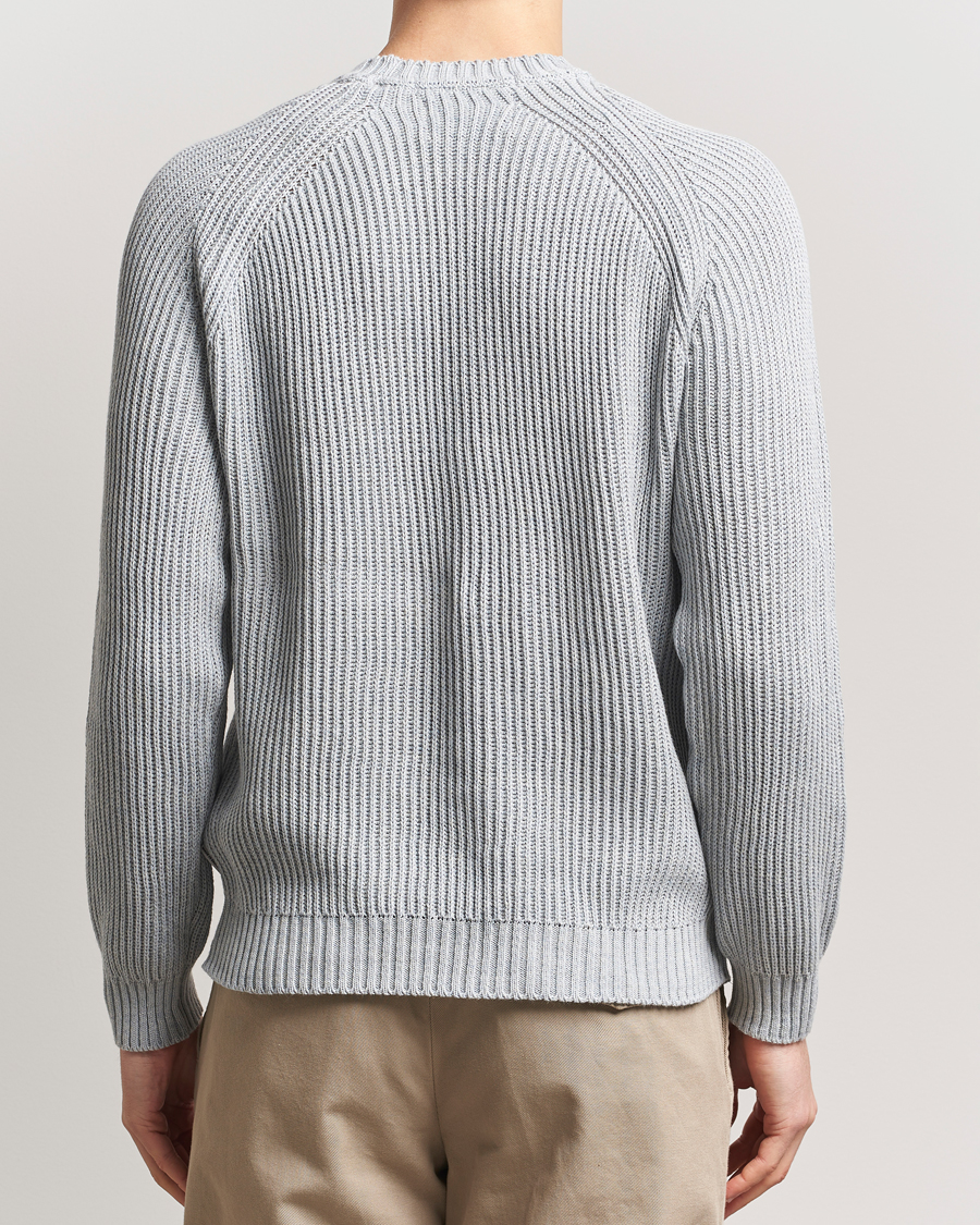 Herren | Pullover | Peregrine | Harry Organic Cotton Sweater Washed Denim
