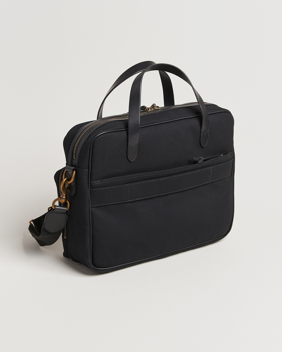Herren | Polo Ralph Lauren Commuter Canvas Messenger Bag Black | Polo Ralph Lauren | Commuter Canvas Messenger Bag Black