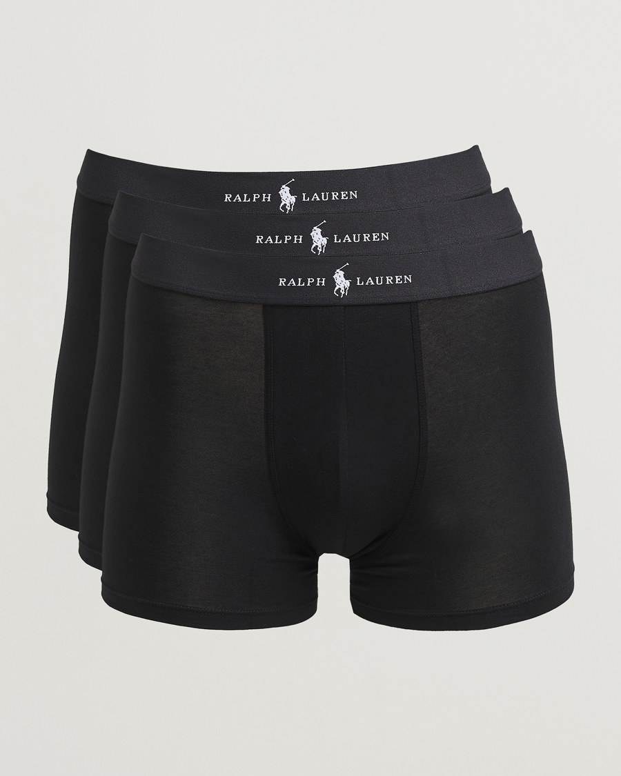 Herren | Unterwäsche | Polo Ralph Lauren | 3-Pack Trunk Black