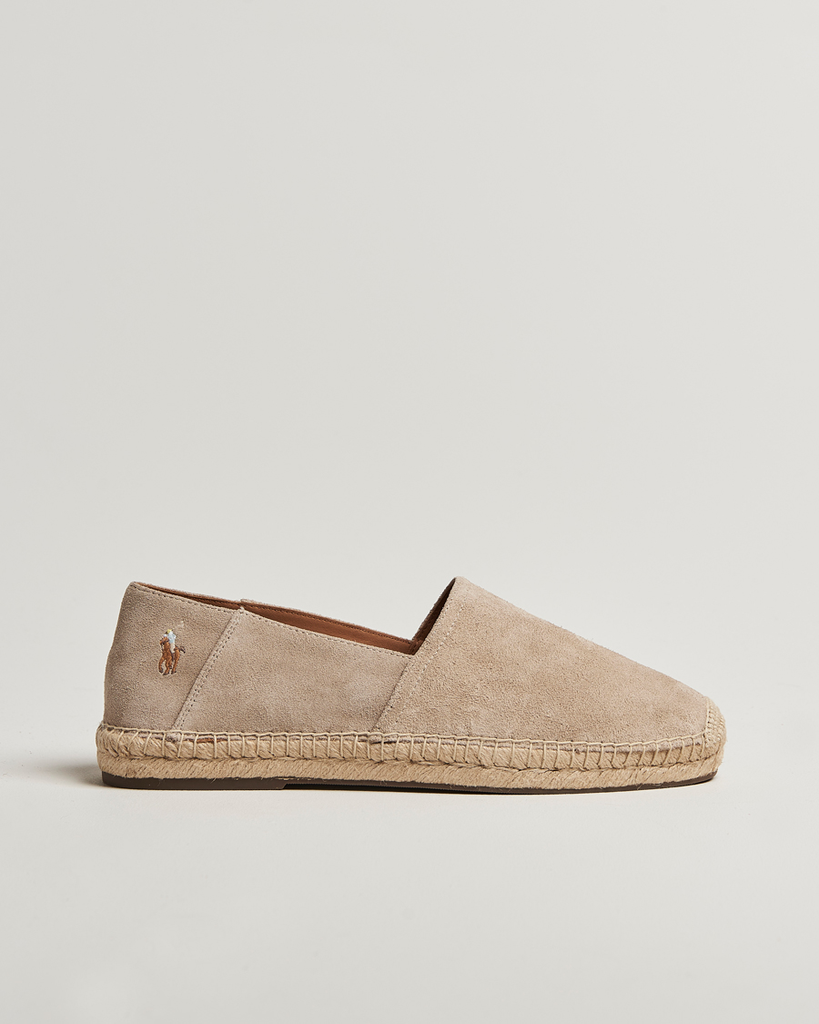 Herren | Polo Ralph Lauren Cevio Suede Espadrilles Milkshake | Polo Ralph Lauren | Cevio Suede Espadrilles Milkshake