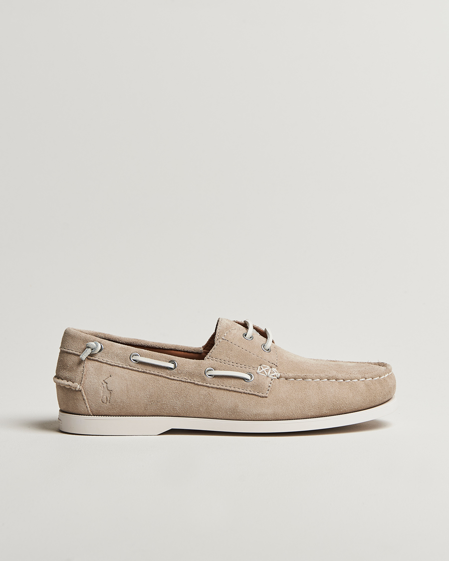 Herren | Polo Ralph Lauren Merton Suede Boatshoe Milkshake | Polo Ralph Lauren | Merton Suede Boatshoe Milkshake
