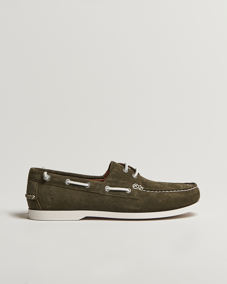Herren | Polo Ralph Lauren Merton Suede Boatshoe Armadillo | Polo Ralph Lauren | Merton Suede Boatshoe Armadillo