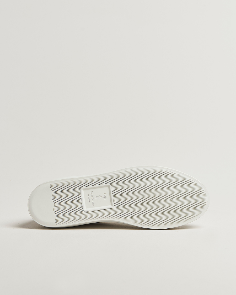 Herren | Polo Ralph Lauren Jermain Lux Leather Sneakers White | Polo Ralph Lauren | Jermain Lux Leather Sneakers White