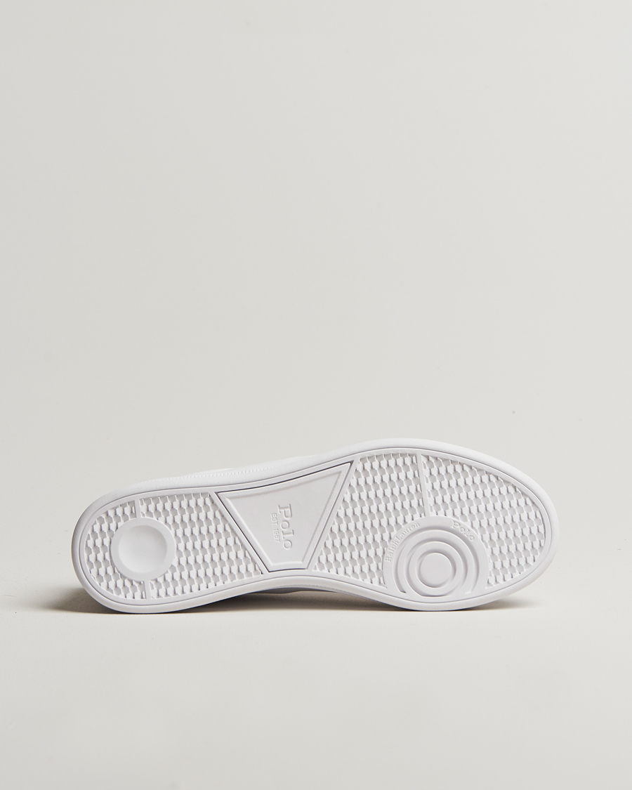 Herren | Polo Ralph Lauren Heritage Court II Sneaker White/Grey | Polo Ralph Lauren | Heritage Court II Sneaker White/Grey