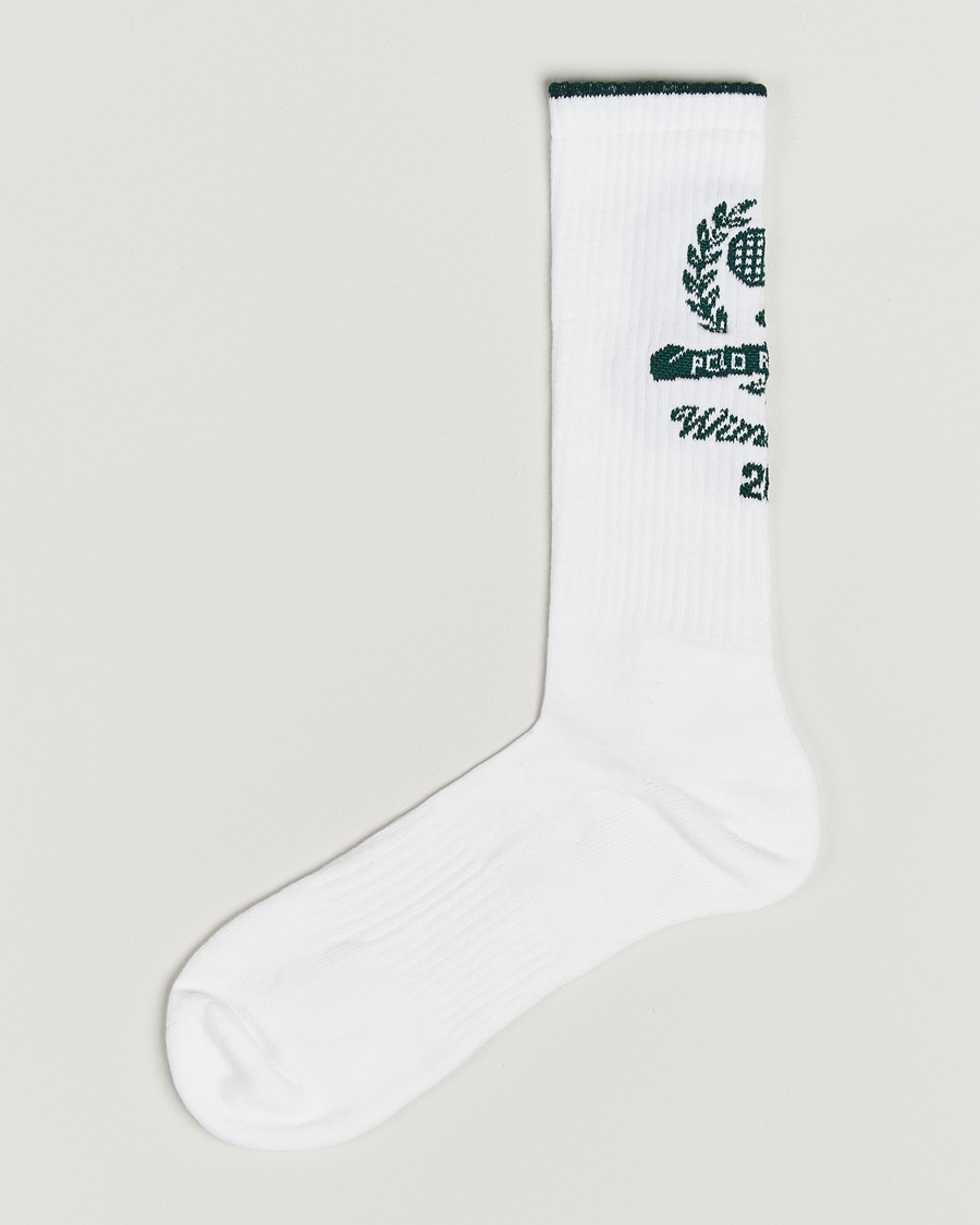 Herren | Unterwäsche | Polo Ralph Lauren | Wimbledon Crew Cotton Socks White