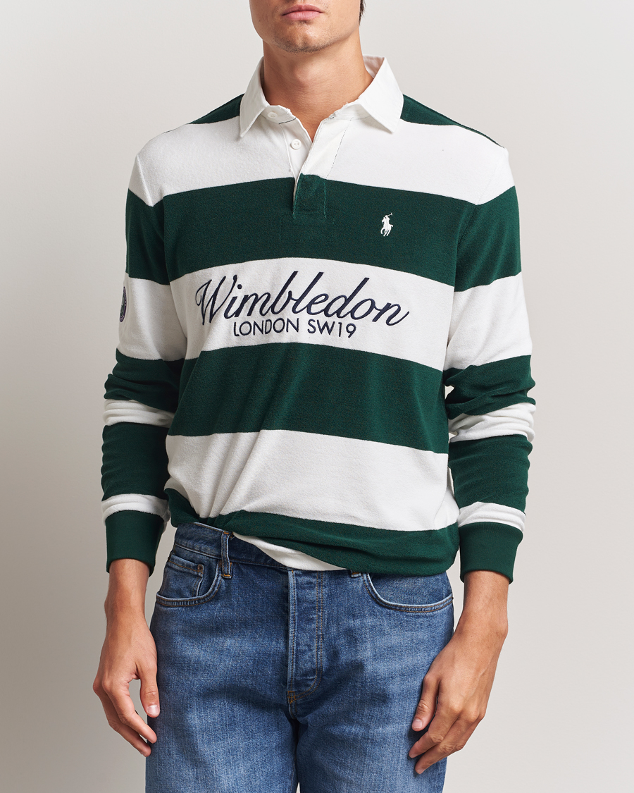 Herren | Pullover | Polo Ralph Lauren | Wimbledon Rugby Moss Agate/White
