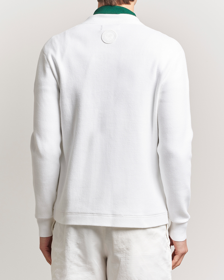 Herren | Pullover | Polo Ralph Lauren | Wimbledon Cotton Cardigan Ceramic White