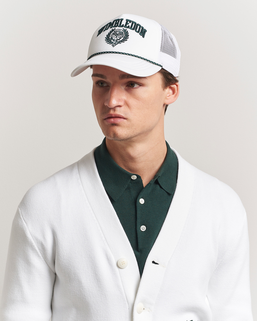 Herren | Polo Ralph Lauren Wimbledon Trucker Cap White | Polo Ralph Lauren | Wimbledon Trucker Cap White