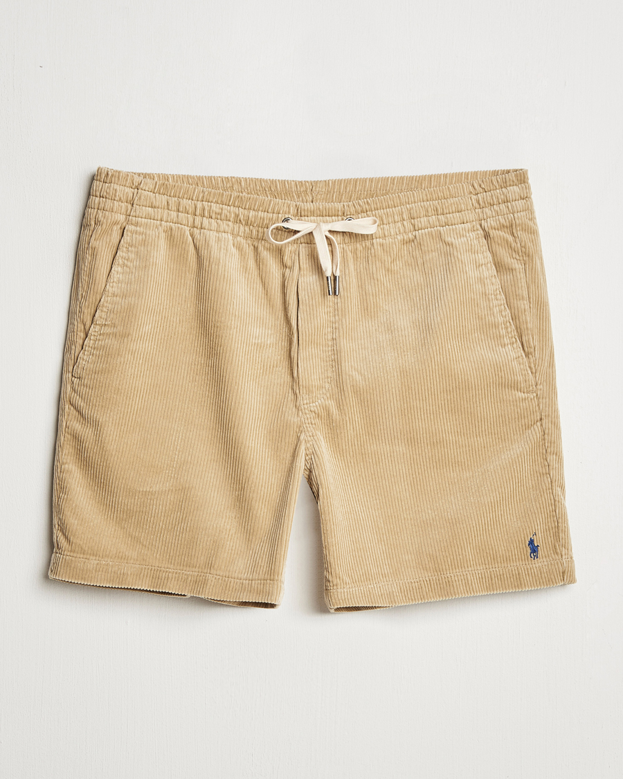 Herren | Shorts | Polo Ralph Lauren | Prepster Corduroy Drawstring Shorts Coastal Beige