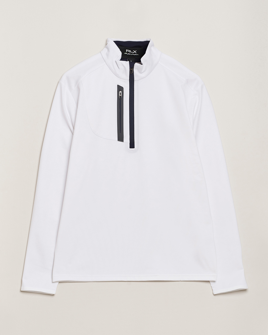 Herren | Golfbekleidung | RLX Ralph Lauren | Luxury Jersey Half Zip Ceramic White