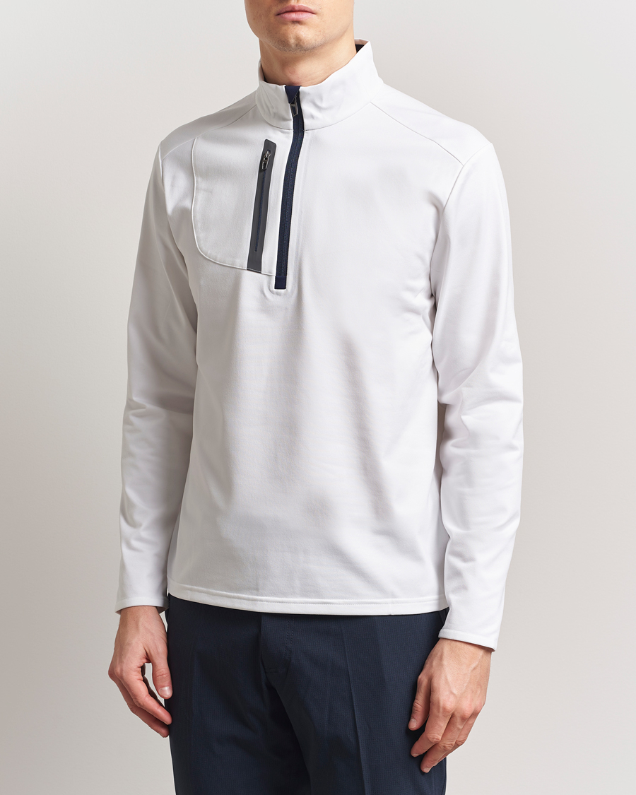 Herren | Golfbekleidung | RLX Ralph Lauren | Luxury Jersey Half Zip Ceramic White