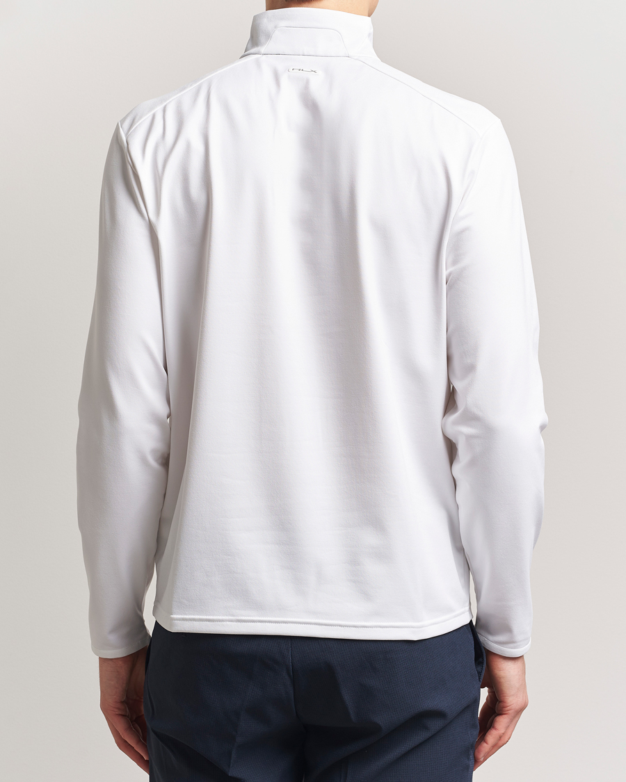 Herren | Pullover | RLX Ralph Lauren | Luxury Jersey Half Zip Ceramic White