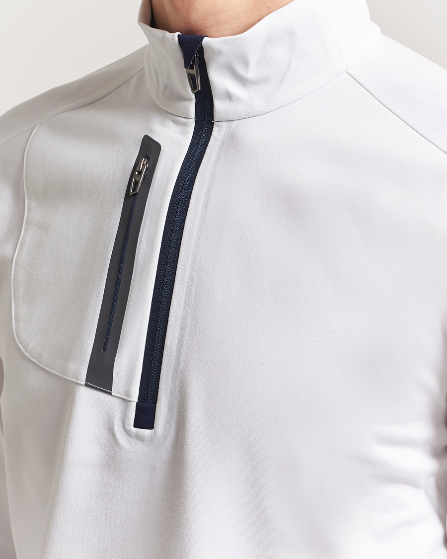 Herren | Golfbekleidung | RLX Ralph Lauren | Luxury Jersey Half Zip Ceramic White