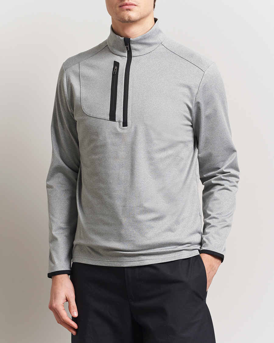 Herren | Golfbekleidung | RLX Ralph Lauren | Luxury Jersey Half Zip Andover Heather