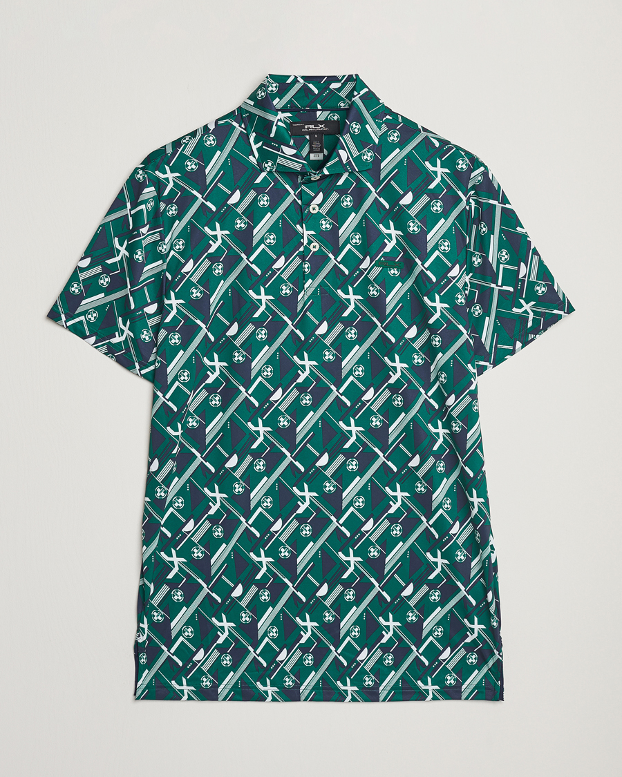 Herren | Poloshirts | RLX Ralph Lauren | Airflow Active Polo Kelly Green/Action Graphic