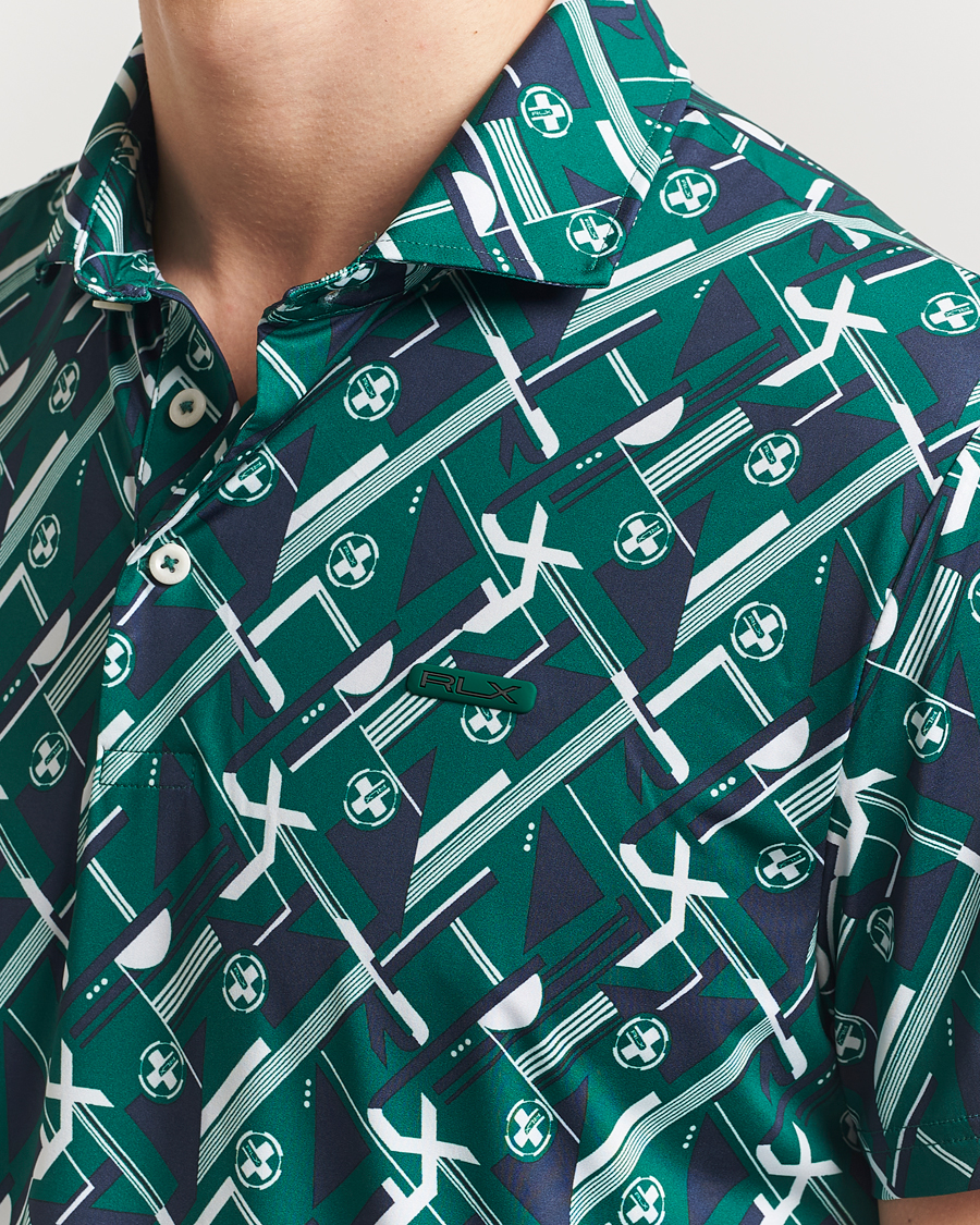 Herren | Poloshirts | RLX Ralph Lauren | Airflow Active Polo Kelly Green/Action Graphic