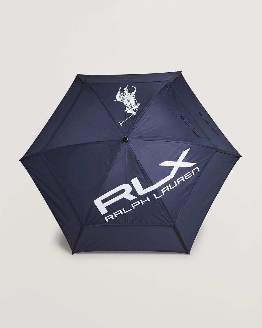 Herren | RLX Ralph Lauren Golf Umbrella Navy Multi | RLX Ralph Lauren | Golf Umbrella Navy Multi