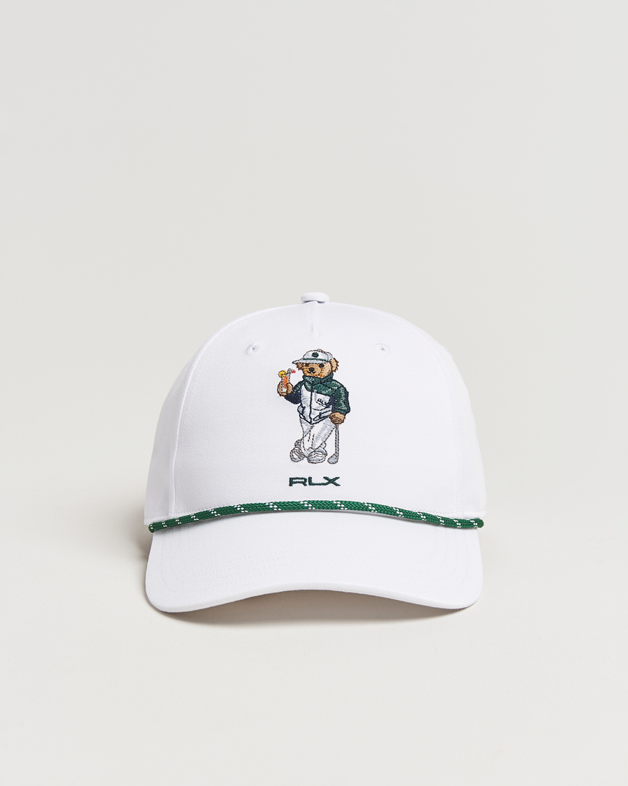 Herren | RLX Ralph Lauren Cocktail Bear Cap White | RLX Ralph Lauren | Cocktail Bear Cap White