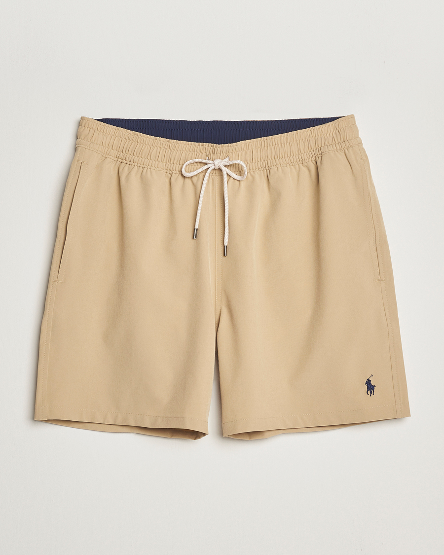 Herren | Badehosen | Polo Ralph Lauren | Recycled Traveler Swimshorts Coastal Beige