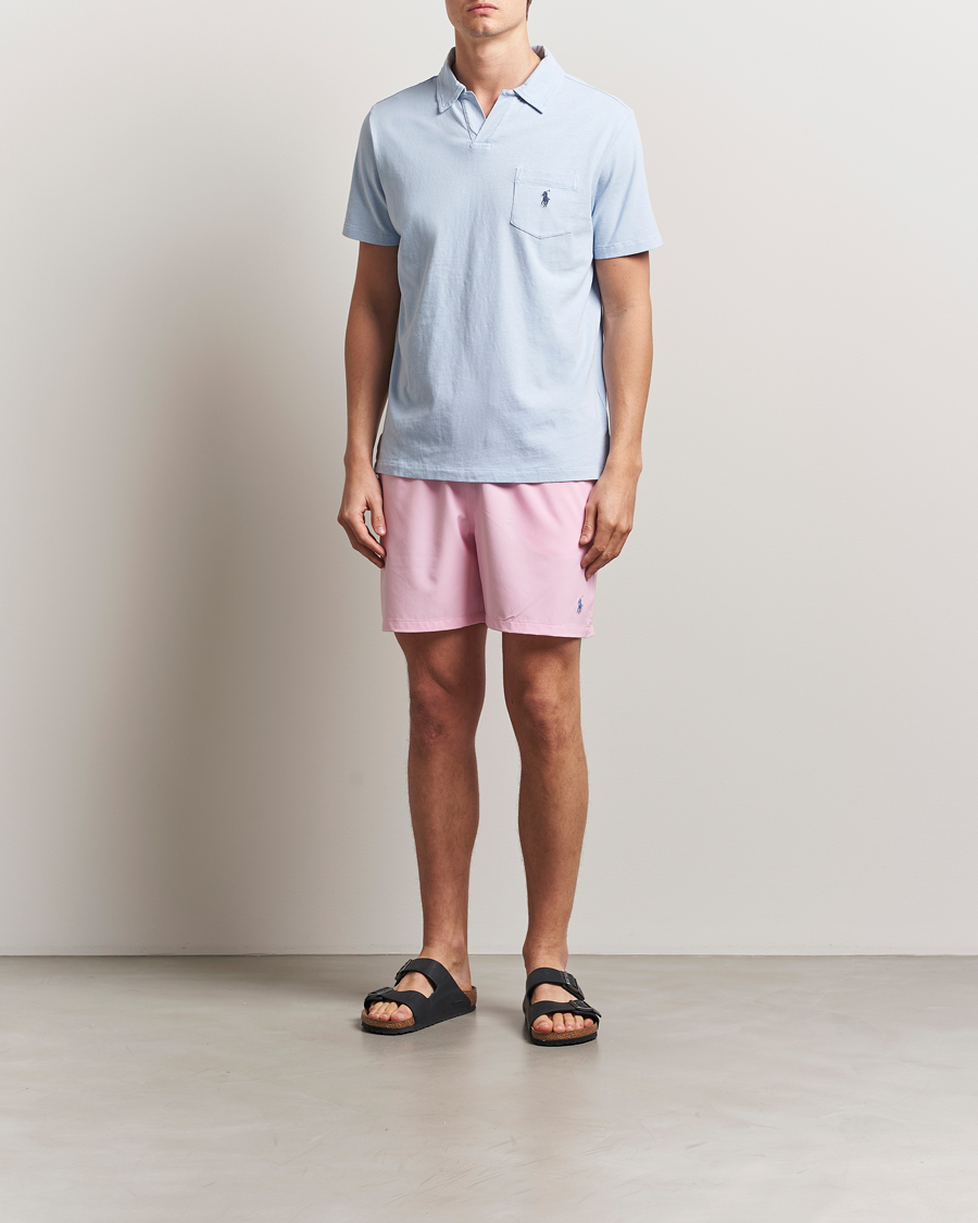Herren | Badehosen | Polo Ralph Lauren | Recycled Traveler Swimshorts Carmel Pink