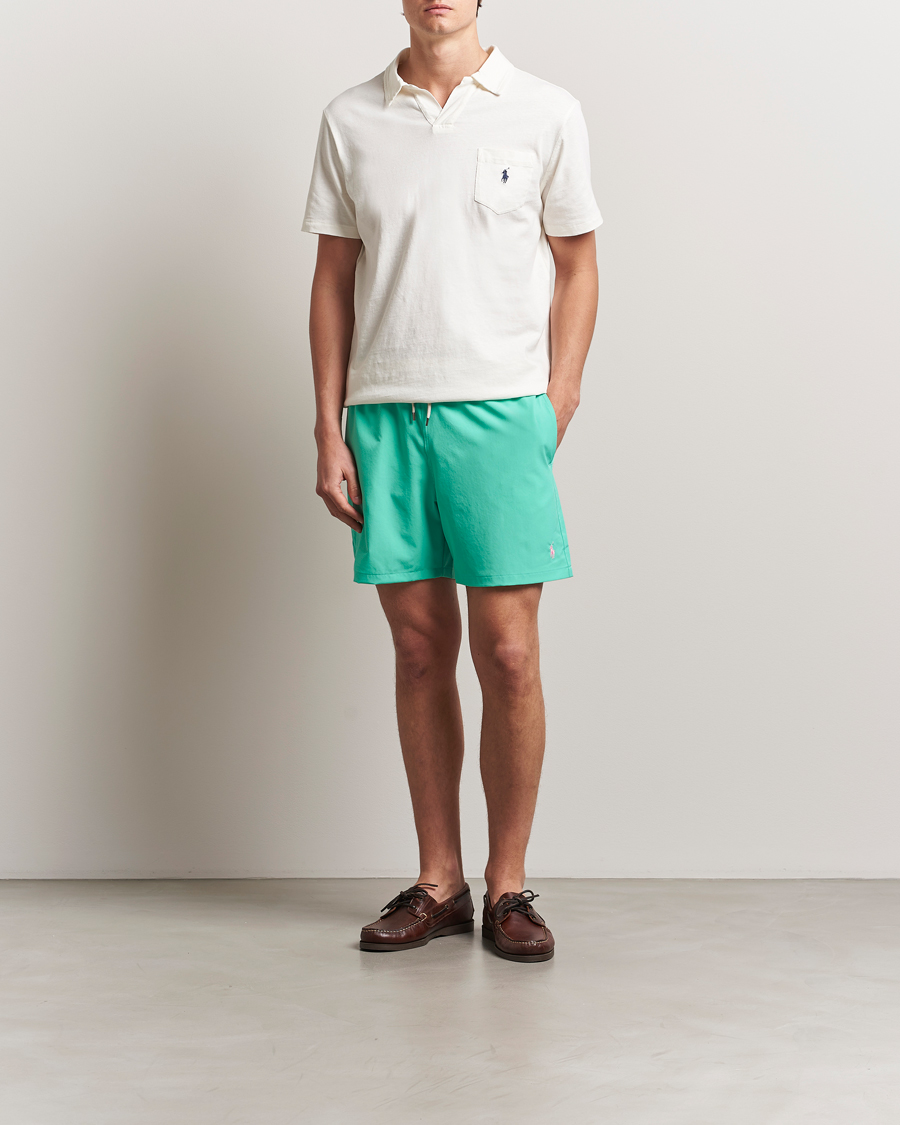 Herren | Badehosen | Polo Ralph Lauren | Recycled Traveler Swimshorts Sunset Green