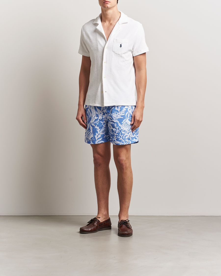 Herren | Badehosen | Polo Ralph Lauren | Traveler Recyceled Swimshorts Fish Coral