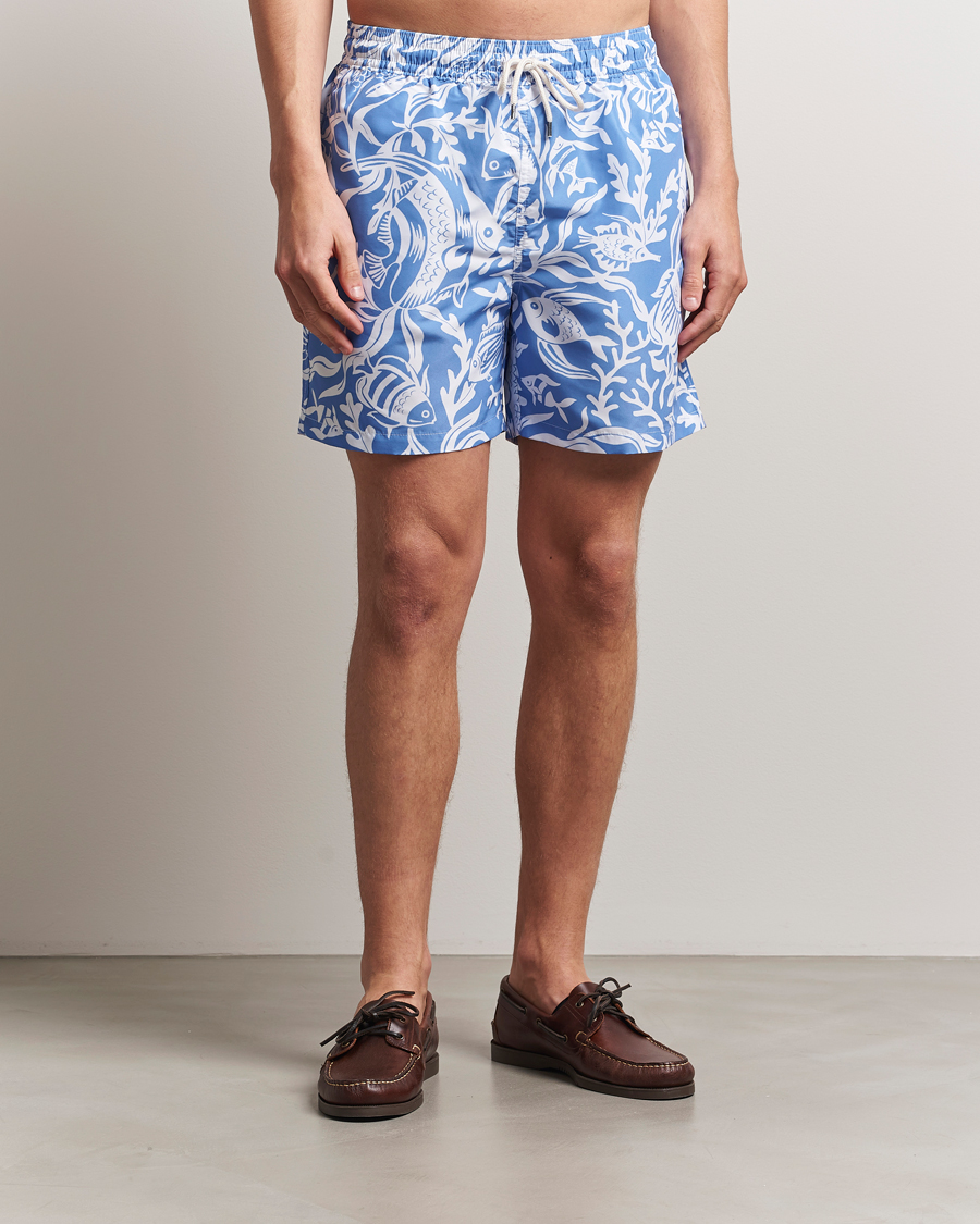 Herren | Badehosen | Polo Ralph Lauren | Traveler Recyceled Swimshorts Fish Coral