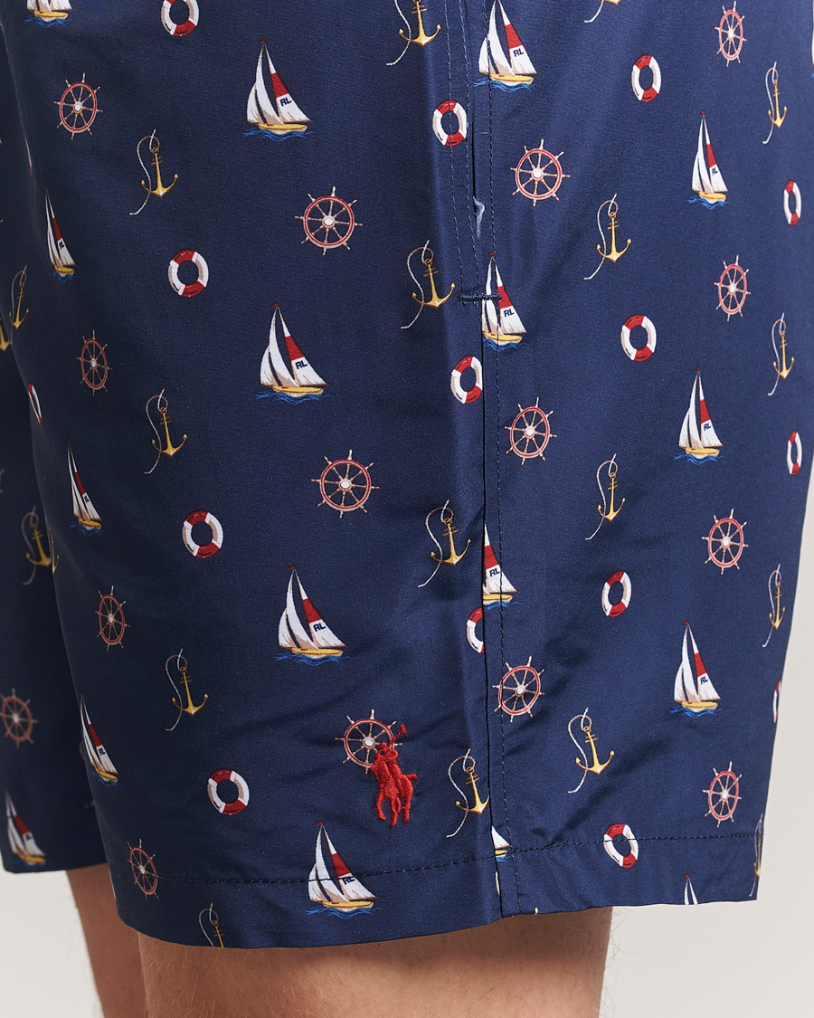 Herren | Badehosen | Polo Ralph Lauren | Traveler Recycled Swimshorts Nautical Marine