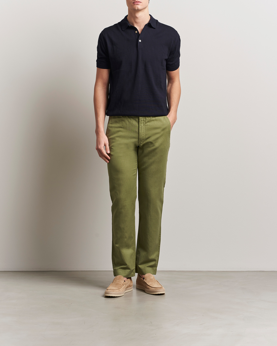 Herren | Hosen | Polo Ralph Lauren | Cotton/Linen Bedford Chinos Tree Green