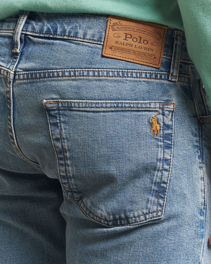 Herren | Jeans | Polo Ralph Lauren | Parkside Dixon Stretch Straight Jeans Light Blue