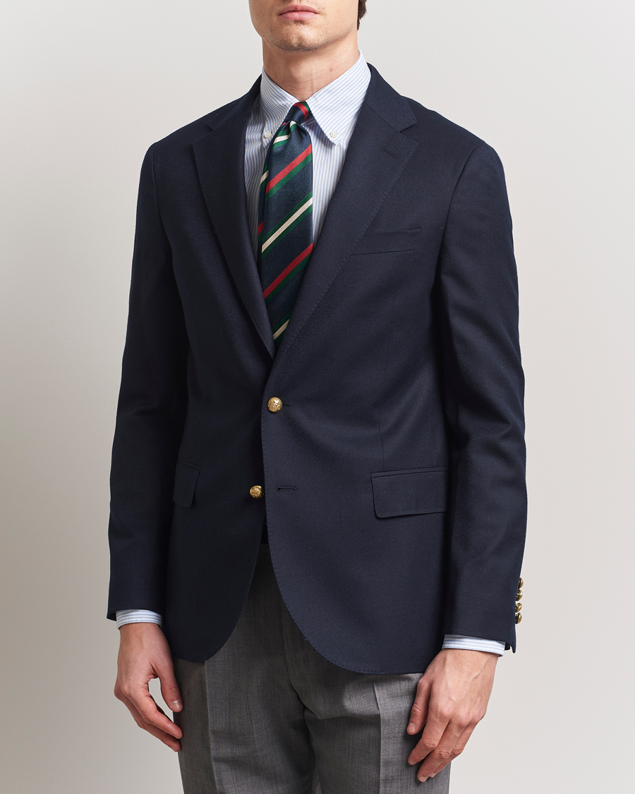 Herren | Sakkos | Polo Ralph Lauren | Wool Single Breasted Sportcoat Navy