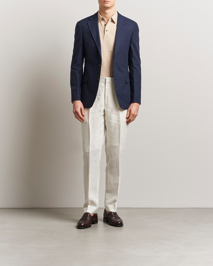 Herren | Sakkos | Polo Ralph Lauren | Tonal Glenplaid Sportcoat Dark Navy/Navy