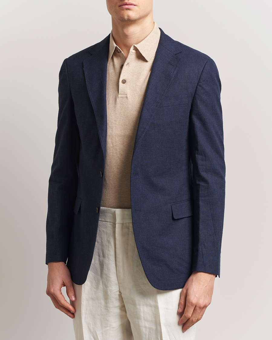 Herren | Sakkos | Polo Ralph Lauren | Tonal Glenplaid Sportcoat Dark Navy/Navy